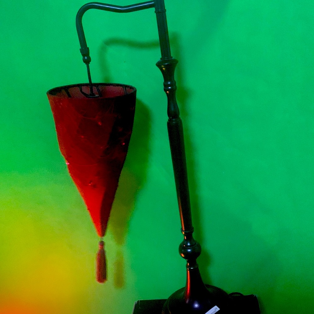 Unique Lamp W/ unique shade